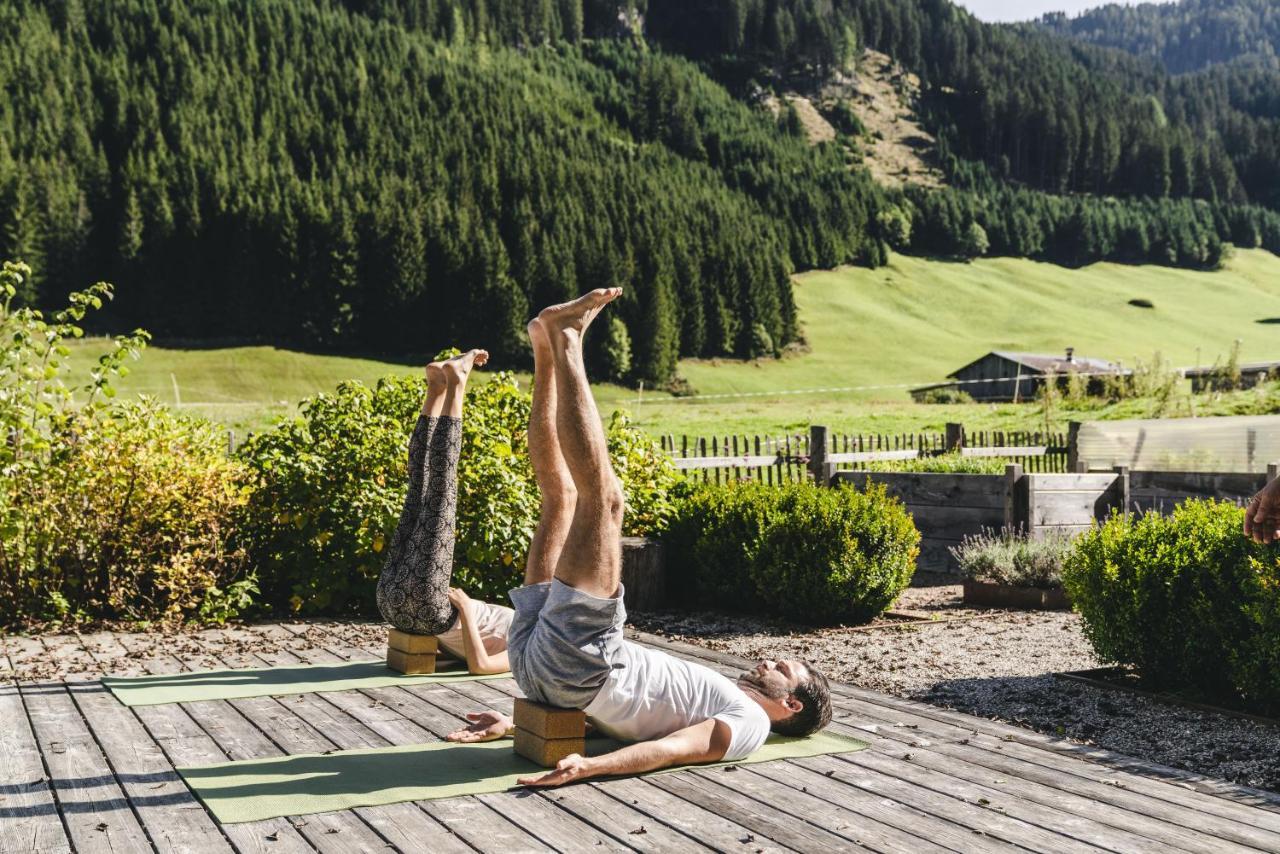 Traumhotel Alpina Superior --Yoga Und Ayurvedahotel (Adults Only) Gerlos Esterno foto